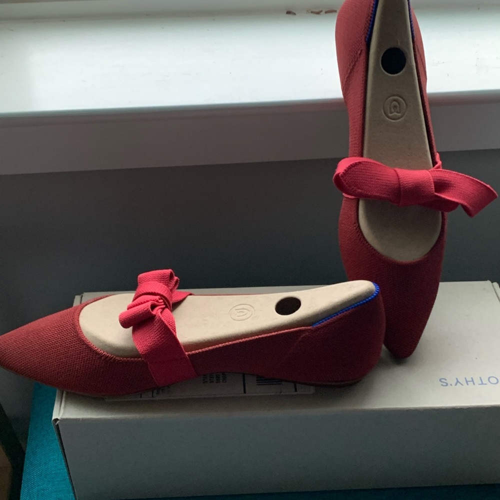 Rothy’s - NWOT Mary Jane Pointed Toe - Cinnamon discontinued